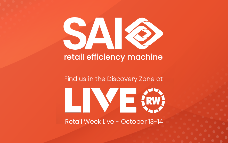 Join SAI at Retail Week LIVE, October 13th and 14th at Magazine, London